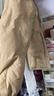 茵曼（INMAN）輕薄簡(jiǎn)約無(wú)領(lǐng)短款羽絨馬甲女士2025新款可內搭可外穿薄款外套 卡其色 M 曬單實(shí)拍圖
