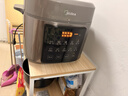 美的（Midea）5升6升濃香少鹽電壓力鍋4-5人 0氟有鈦圓釜電高壓鍋電壓鍋一鍵自動(dòng)排氣 一鍋雙膽70kPa高壓電飯鍋 【25年新款 雙0氟圓釜】1300w遠紅外加熱 5L 曬單實(shí)拍圖