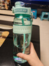 噸噸暢噸噸桶運動(dòng)水杯男女大容量水壺健身噸噸杯耐高溫tritan塑料杯子 曬單實(shí)拍圖