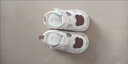 雷姆汀店鋪叫叫鞋寶寶涼鞋嬰兒學(xué)步鞋男女童一周歲防滑軟底夏季包頭 T04白色 16 內長(cháng)11.5厘米 曬單實(shí)拍圖