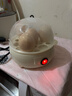 智能蒸蛋器多功能煮蛋器大容量蒸蛋羹神器早餐機全自動(dòng)電蒸鍋 單層 乳白色【蒸煮神器】超大單層蒸籠 曬單實(shí)拍圖