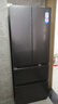 海爾（Haier）416小紅花冰箱70cm寬法式多門(mén)四開(kāi)門(mén)594mm超薄零距離自由嵌入式一級能效雙變頻風(fēng)冷無(wú)霜家用電冰箱 416升超薄零嵌+母嬰三檔變溫+黑金凈化 曬單實(shí)拍圖