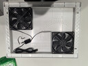 珠葛亮電子弱電箱家用智能溫控風(fēng)扇5v模塊多媒體箱配件散熱器靜音內USB插座 超40/45/50℃啟動(dòng)】一拖二12cm扇 曬單實(shí)拍圖