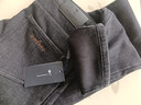 與狼共舞【加絨加厚】重磅秋冬款通勤保暖男士厚牛仔長(cháng)褲 015深灰 32  曬單實(shí)拍圖