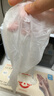 烏斯京（WOLSGIN）一次性手套PVC手套100只裝中碼12英寸加長(cháng)手套洗碗家務(wù)餐飲食品級 曬單實(shí)拍圖