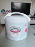美的（Midea）電飯煲 家用3L機械式 精鑄發(fā)熱盤(pán) 老人用簡(jiǎn)單易控 黑晶內膽迷你小電飯鍋 MB-YJ308J 曬單實(shí)拍圖