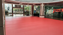 歐百娜乒乓球地膠室內防滑pvc塑膠地板專(zhuān)用乒乓球館場(chǎng)地防滑運動(dòng)地膠墊 乒乓球紅布紋4.5mm【五色可選】 曬單實(shí)拍圖