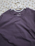 京東京造26新款隱汗漬男士t恤短袖男款春夏速干透氣運動(dòng)t恤男休閑 紫2XL 曬單實(shí)拍圖