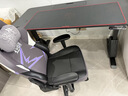 傲風(fēng)A4Pro電競桌實(shí)木電動(dòng)升降電腦桌辦公書(shū)桌子黑色1..6*0.7m 曬單實(shí)拍圖