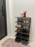 小匠材鞋架門(mén)口多層家用鞋柜小型入戶(hù)宿舍出租房簡(jiǎn)易收納置物架子6層 曬單實(shí)拍圖