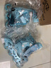 迪士尼（Disney）輪滑鞋兒童3-6-12歲溜冰鞋女童男旱冰鞋滑冰鞋直排滑輪鞋閃光艾莎 艾莎青單鞋+初學(xué)大禮包 M （平時(shí)鞋碼27-31碼） 曬單實(shí)拍圖