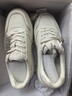 百麗串珠百搭小白鞋女26春夏商場(chǎng)同款厚底休閑板鞋F1V1DAM6 白色 37 曬單實(shí)拍圖