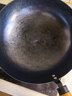 章丘鐵鍋京東限定舌尖上的中國手工鍛打物理不粘鍋熟鐵炒鍋無(wú)涂層鐵鍋32cm 曬單實(shí)拍圖