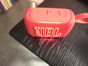 JBL GO5 音樂(lè )金磚五代 藍牙音箱 便攜迷你音箱 氛圍燈音箱 低音炮 jbl 音響 開(kāi)學(xué)季禮物音箱 石榴紅 曬單實(shí)拍圖