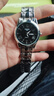 (0.01)全自動(dòng)機芯表手表男日歷夜光防水非機械表精鋼國產(chǎn)腕表男 睿智銀針黑面男款【雙日歷】 曬單實(shí)拍圖