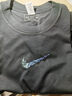 DOTSWOOSH-NIKE一折專(zhuān)區丨奧萊丨男士短袖t恤寬松休閑短袖運動(dòng)上衣半袖純棉 耐克黑色中間小綠勾 L 110-125斤 曬單實(shí)拍圖