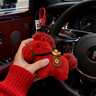 迪加倫2026馬年吉祥物汽車(chē)鑰匙扣包包掛件生肖小馬公仔玩偶生日送禮物品 曬單實(shí)拍圖