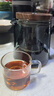 2025新款茶壺泡茶家用茶具茶水分離過(guò)濾杯辦公室玻璃飄逸杯沖茶器 煙灰元茗飄逸杯550ml 曬單實(shí)拍圖