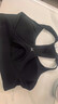 Keep高強度運動(dòng)內衣防下垂收副乳文胸訓練跑步夏外穿防震 經(jīng)典黑 M  曬單實(shí)拍圖