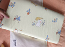 全棉時(shí)代嬰兒紗布方枕1-3歲兒童枕頭寶寶枕頭枕套套裝3件套 熊熊下午茶 曬單實(shí)拍圖