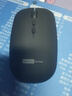 聯(lián)想（Lenovo）無(wú)線(xiàn)鼠標無(wú)線(xiàn)靜音藍牙鼠標可充電輕薄便攜筆記本電腦ipad平板安卓蘋(píng)果手機通用無(wú)線(xiàn)商務(wù)辦公鼠標 黑色-雙模版【左右靜音按鍵】 無(wú)線(xiàn)藍牙鼠標【Type-c充電/配充電線(xiàn)】 曬單實(shí)拍圖