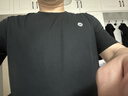 必邁（bmai） 跑步速干T丨短袖T恤男女室內外專(zhuān)業(yè)吸濕排汗跑步運動(dòng)訓練服 經(jīng)典黑-男款 XL 曬單實(shí)拍圖