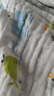 潔麗雅（Grace）毛巾純棉A類(lèi)兒童毛巾洗臉紗布巾4條裝口水巾兒童寶寶洗臉?lè )浇?曬單實(shí)拍圖