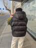 蕓蕁羽絨服女2026新款白鴨絨泡芙短款保暖加厚連帽小個(gè)子外套時(shí)尚外套 黑色 金標 M 120-140斤【卡碼拍小】 曬單實(shí)拍圖
