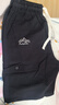 MMOPTOP山系戶(hù)外運動(dòng)短褲男士夏季舒適寬松高街工裝五分褲子CH01黑色L 曬單實(shí)拍圖
