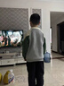 恒源祥男童翻領(lǐng)小衛衣撞色韓版帥氣寶寶童裝小學(xué)生中大童春秋季男孩內穿 QY2412【灰色】 120 建議高115-120 重30-40斤 曬單實(shí)拍圖