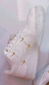耐克NIKE女空軍一號AF1 運動(dòng)鞋FV3654-111帆白37.5 曬單實(shí)拍圖