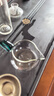 PAKCHOICE玻璃公道杯帶茶漏三件套過(guò)濾分茶器功夫茶具配件加厚耐熱泡茶工具 曬單實(shí)拍圖