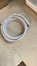 華為（HUAWEI）6A數據線(xiàn)充電線(xiàn) USBType-C轉USBType-C/線(xiàn)長(cháng)1.8m/高品質(zhì)線(xiàn)芯原裝 白色CC800 曬單實(shí)拍圖