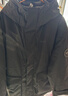 阿迪達斯25年冬款黑色派克羽絨服  商務(wù)通勤600蓬男士休閑羽絨連帽夾克 曬單實(shí)拍圖
