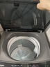 海爾（Haier）直驅變頻10公斤波輪洗衣機全自動(dòng)中途添衣桶自潔一級能效智能稱(chēng)重 超凈洗線(xiàn)屑過(guò)濾器以舊換新 10KG 直驅變頻+七維減震+漩瀑洗+抗菌除螨 波輪 曬單實(shí)拍圖