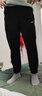 鴻星爾克運動(dòng)褲男春季梭織長(cháng)褲束腳九分褲速干吸濕排汗彈力休閑跑步男褲 曬單實(shí)拍圖