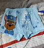 汪汪隊立大功（PAW PATROL）兒童內褲男寶寶短褲小孩棉質(zhì)四角平角褲4條裝PA089 110 曬單實(shí)拍圖