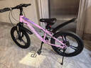 鳳凰（Phoenix）兒童山地自行車(chē)5-8-10-12-15-18歲女男孩減震變速20寸粉色禮物 曬單實(shí)拍圖