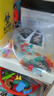 lE高積木盲盒海洋動(dòng)物透明小顆粒拼裝兒童男孩女孩禮物拼搭玩具 【12個(gè)裝一整套】海洋生物 61六一兒童節禮物兒童生日禮物 曬單實(shí)拍圖