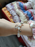 kt貓愛(ài)心鈴鐺diy手鏈女手工串珠閨蜜手環(huán)送女友禮物學(xué)生 1個(gè)裝【kt貓愛(ài)心鈴鐺手鏈】 曬單實(shí)拍圖
