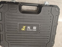 光宸手電鉆充電鉆家用組合工具箱套裝維修套裝電動(dòng)螺絲刀五金工具箱 升級全身包膠21V鋰電118件套 曬單實(shí)拍圖