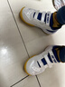 尤尼克斯（YONEX）羽毛球鞋yy基礎款舒適親子款青少年SHB101JRCR白/藍33碼 曬單實(shí)拍圖
