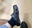 CROCS卡駱馳洞洞鞋貝雅洞洞鞋輕便運動(dòng)鞋耐磨一腳蹬拖鞋休閑鞋|10126 黑色-001 40 (250mm) 曬單實(shí)拍圖