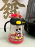 迪士尼（Disney）兒童水杯1-3-6歲寶寶ppsu學(xué)飲杯吸管奶瓶嬰幼兒水壺小孩喝水杯子  升級防嗆水款 吸嘴咬吸  360ml 米奇10657 曬單實(shí)拍圖