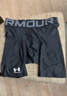 安德瑪（Under Armour）HeatGear 男子訓練健身運動(dòng)緊身短褲1361596 黑色002 L 曬單實(shí)拍圖