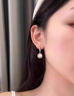 戚小米s925純銀珍珠耳環(huán)女耳扣輕奢高級感耳釘2026新款耳墜養耳洞耳飾 s925銀珍珠耳環(huán)11mm（兩只價(jià)） 曬單實(shí)拍圖