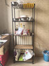 溢彩年華廚房置物架落地多功能儲物架子5層架貨架家用多層客廳收納架172M 曬單實(shí)拍圖