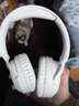 聯(lián)想（Lenovo）【頂配旗艦】無(wú)線(xiàn)頭戴式藍牙耳機電競游戲降噪高音質(zhì)音樂(lè )聽(tīng)力網(wǎng)課電腦PC有線(xiàn)耳麥長(cháng)續航 LS103白色 曬單實(shí)拍圖