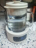 摩飛電器（Morphyrichards）全玻璃養生壺1.5升恒溫壺燒水壺熱水壺家用多功能煮茶壺0膠水0拼接風(fēng)冷降溫甜品燕窩MR5606 曬單實(shí)拍圖