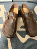 百麗（Belle）周雨彤同款伯爵吐司勃肯鞋女26春新款商場(chǎng)柔軟休閑鞋E9E1DAM6 啡色【周雨彤同款】 38 (240mm) 曬單實(shí)拍圖